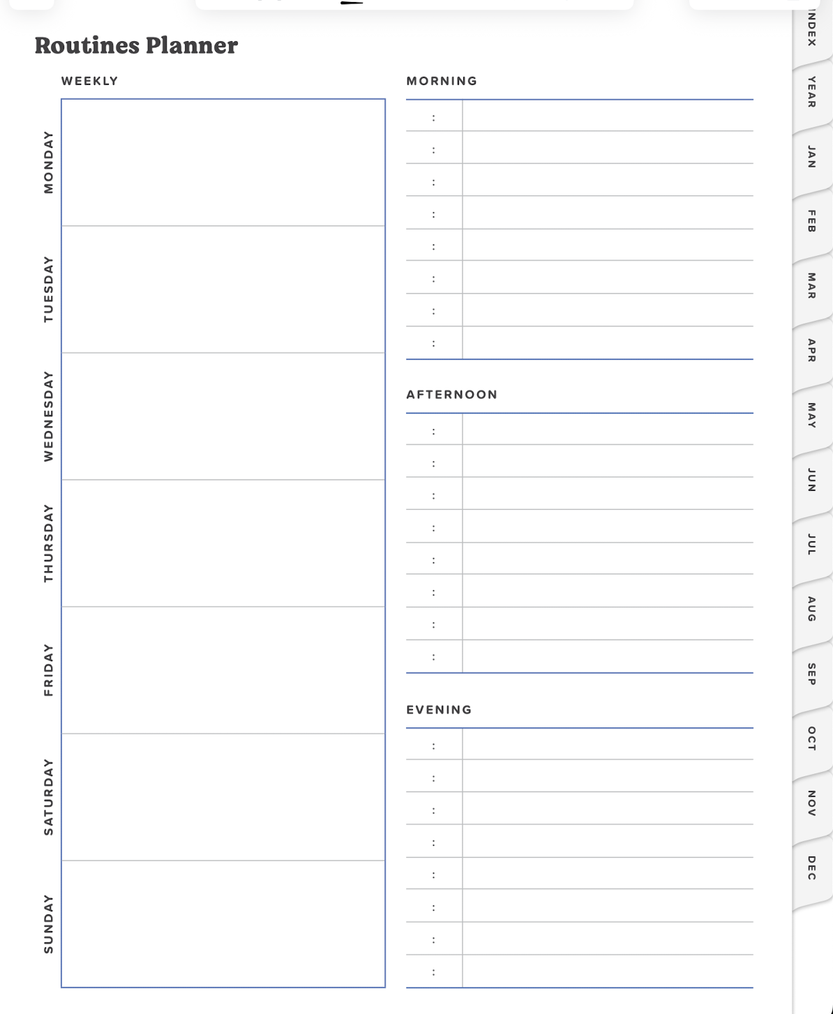 Notability Planner Templates: 2025 Digital Planner